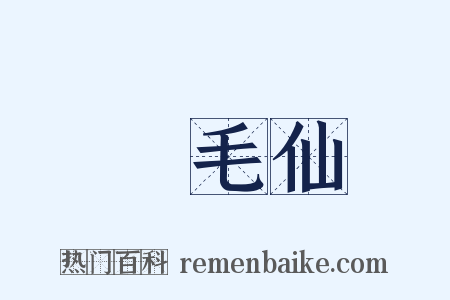 緑毛仙是什么意思的图片